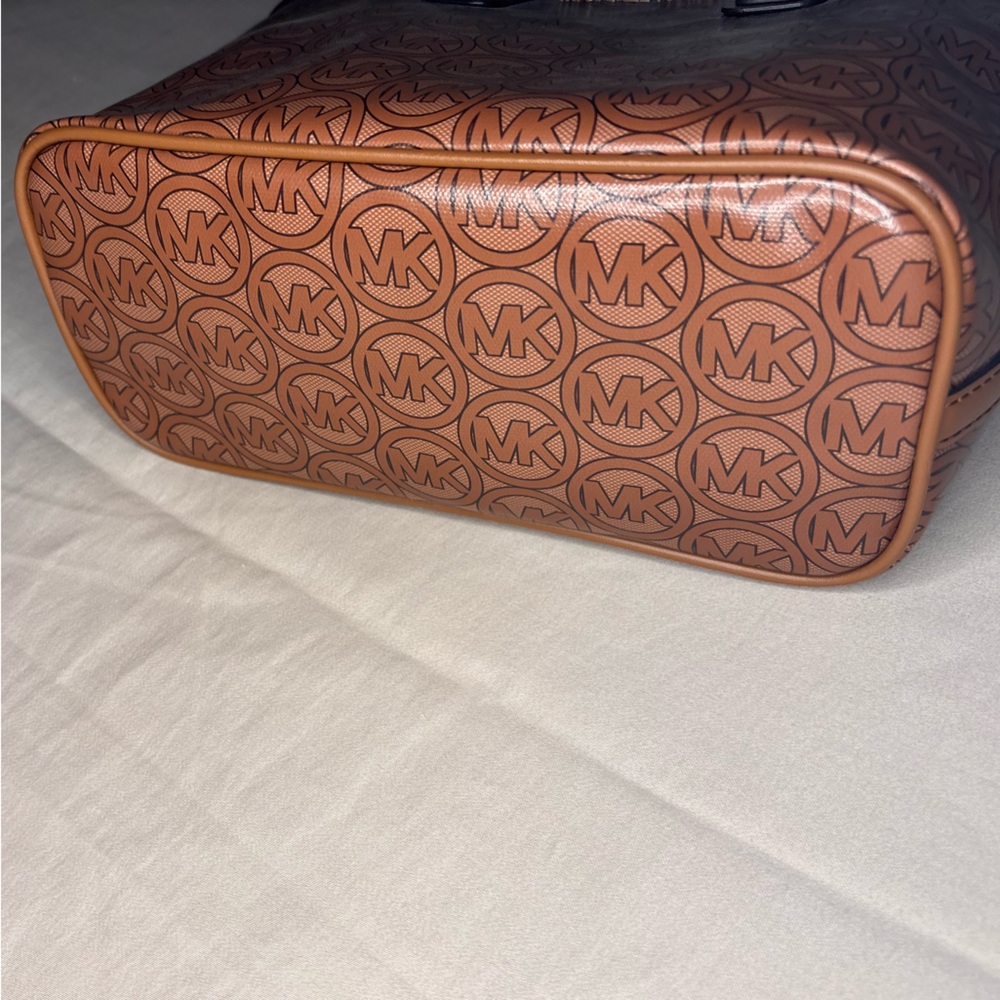 Michael Kors Tan and Brown Jodie Tote - Picture 12 of 12